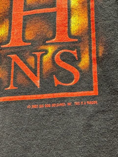 Vintage Y2K Big Dogs Sith Happens Tee Sz L