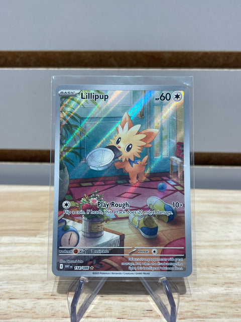 Lillipup - 154/086 - Pokemon SV: White Flare (WHT)