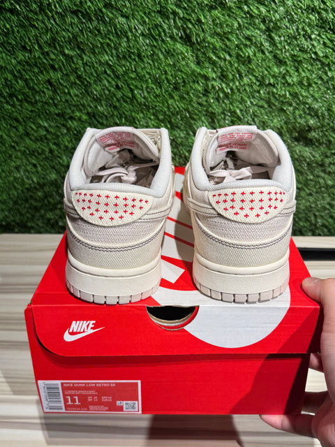 Nike Dunk Low Light Orewood Brown Sashiko Sz 11M