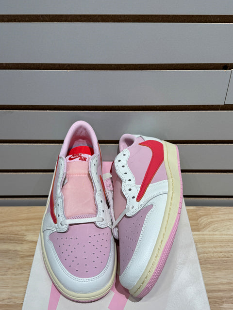 Jordan 1 Retro Low OG SP Travis Scott Sail Tropical Pink