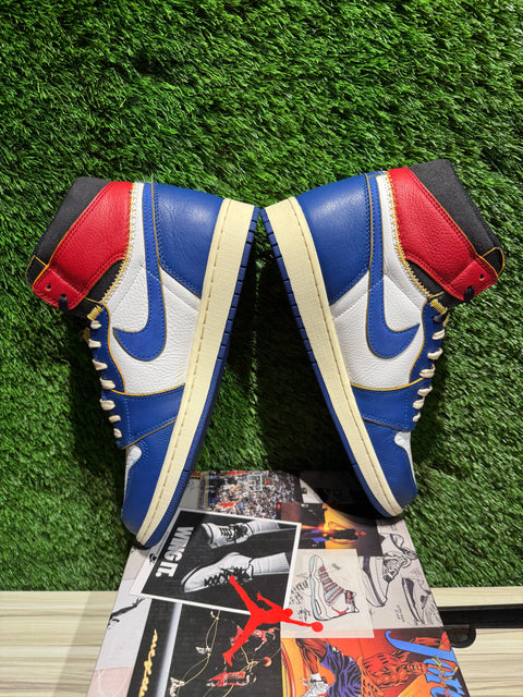 Jordan 1 Retro High Union Los Angeles Storm Blue Sz 10M