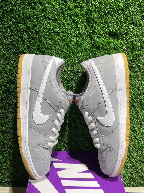 Nike SB Dunk Low Pro ISO Orange Label Wolf Grey Gum Sz 10.5M
