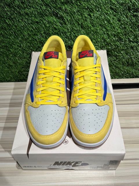 Jordan 1 Retro Low OG SP Travis Scott Canary (Women's) Sz 10M..