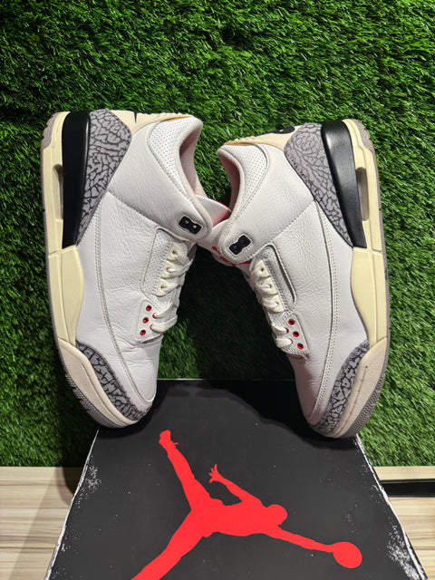 Jordan 3 Retro White Cement Reimagined S 10.5