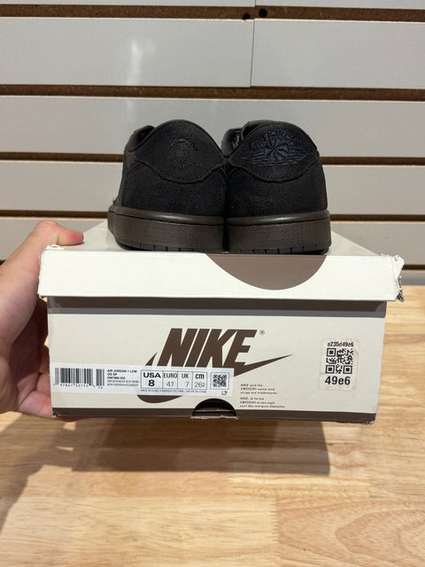 Jordan 1 Retro Low OG SP Travis Scott Velvet Brown Sz 8