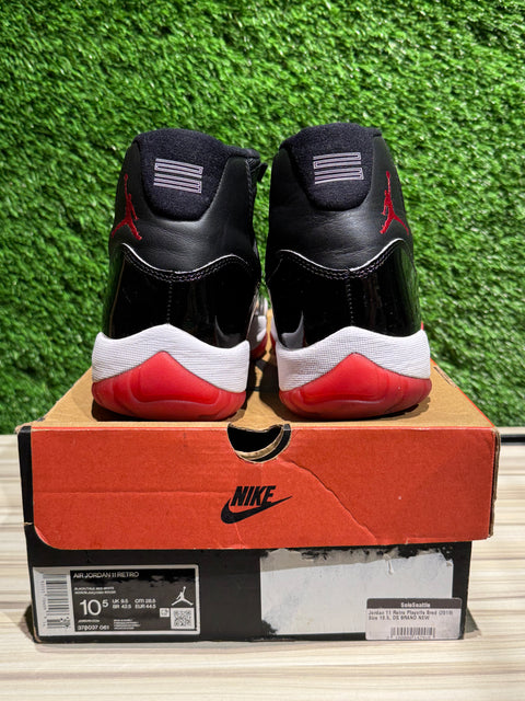 Jordan 11 Retro Playoffs Bred (2019) Sz 10.5M