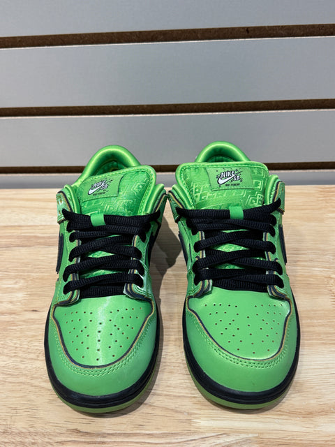 Nike SB Dunk Low The Powerpuff Girls Buttercup Sz 4M