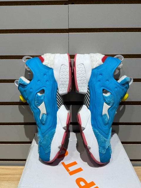 Reebok Instapump Fury Doraemon Furry Blue Sz 11