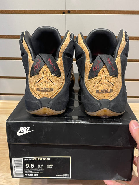 Nike LeBron 12 EXT Cork Sz 9.5