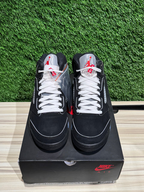 Jordan 5 Retro OG Black Metallic Reimagined Sz 8.5M