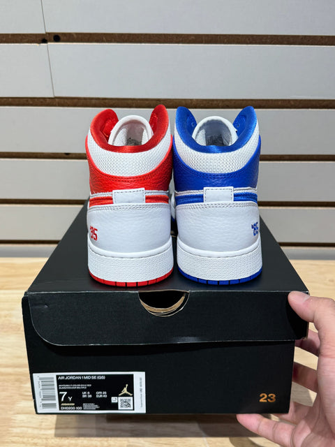 Jordan 1 Mid '85 (GS) Sz 7Y