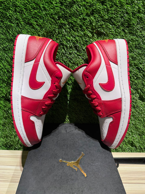 Jordan 1 Low Cardinal Red Sz 8