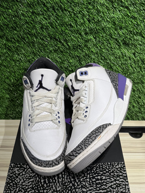 Jordan 3 Retro Dark Iris Sz 8M