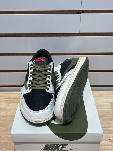 Jordan 1 Retro Low OG SP Travis Scott Olive (Women's) Sz 10W/8.5M