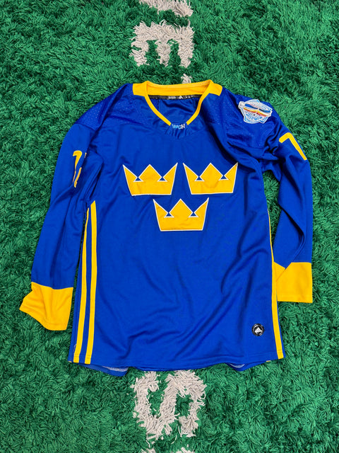 2016 Adidas World Cup of Hockey Hornqvist #72 Sweden Jersey Sz 52