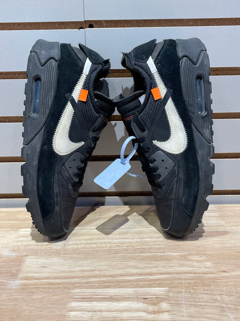 Nike Air Max 90 Off-White Black Sz 12