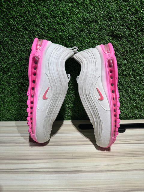 Nike Air Max 97 SE Chenille Swoosh Pink Foam (Women's) Sz 10.5M