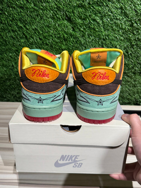 Nike SB Dunk Low Rodeo Tourmaline Sz 11M