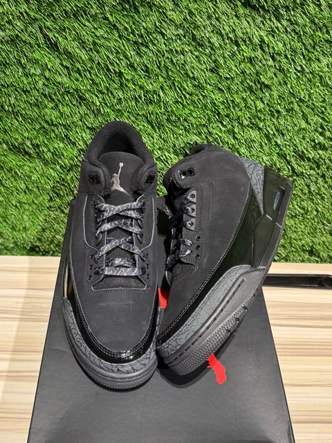 Jordan 3 Retro Black Cat (2025) Sz 10