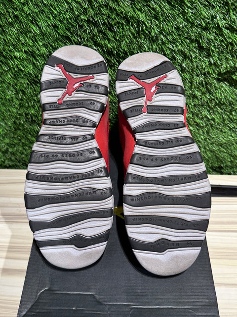 Jordan 10 Retro Bulls Over Broadway (GS) Sz 6Y