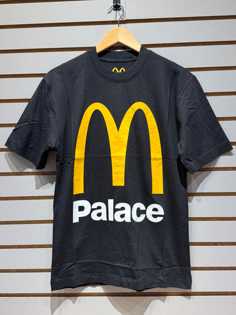 Palace x McDonald's Logo T-shirt Black Sz S