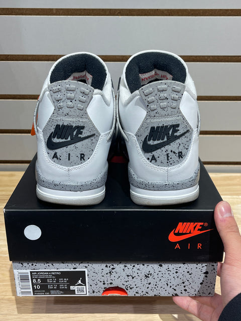 Jordan 4 Retro White Cement (2025) Sz 8.5M