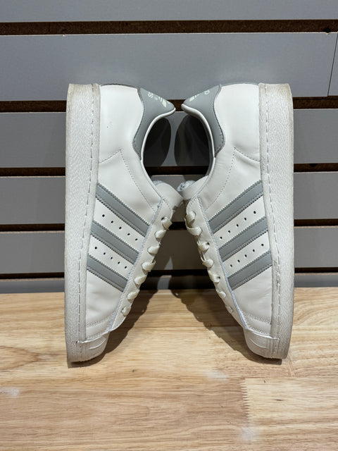 adidas Superstar 82 Cloud White Metal Grey Sz 9.5