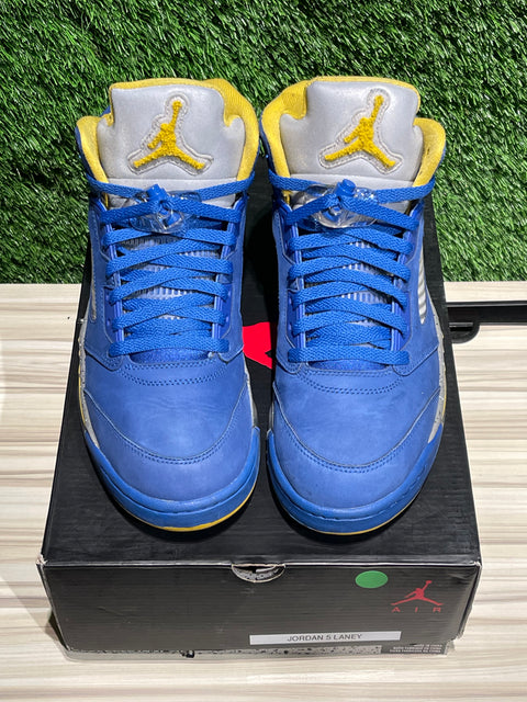 Jordan 5 Retro JSP Laney Varsity Royal Sz 9.5M