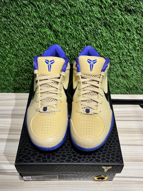 Nike Kobe 4 Protro FC Barcelona Team Gold Sz 8.5M