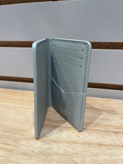 Louis Vuitton Pocket Organizer Monogram Iridescent Gradient Grey