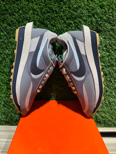 Nike LD Waffle sacai CLOT Kiss of Death 2 Cool Grey Sz 8M