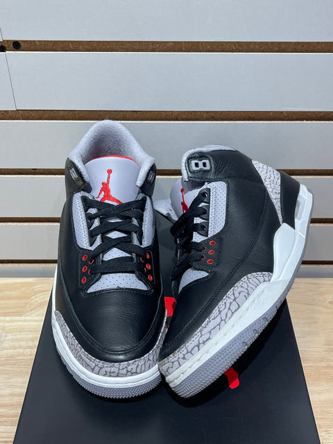 Jordan 3 Retro OG Black Cement (2024) Sz 9