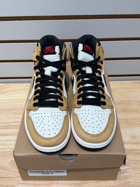 Jordan 1 Retro High Rookie of the Year Sz 9