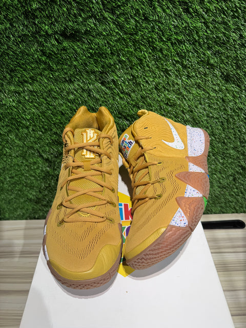 Nike Kyrie 4 Cinnamon Toast Crunch (Special Cereal Box Package) Sz 11