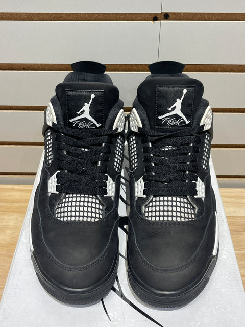 Jordan 4 Retro White Thunder Sz 12