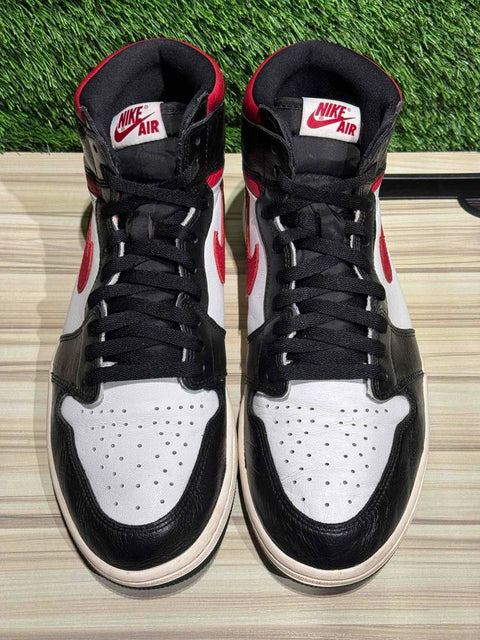 Jordan 1 Retro High Black Gym Red Sz 11.5M