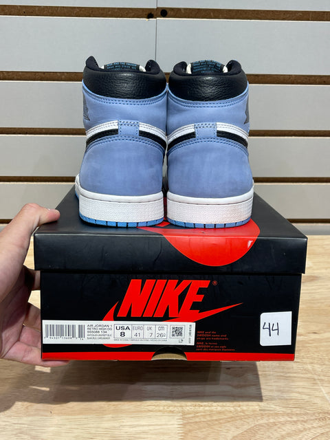 Jordan 1 Retro High OG University Blue Sz 8