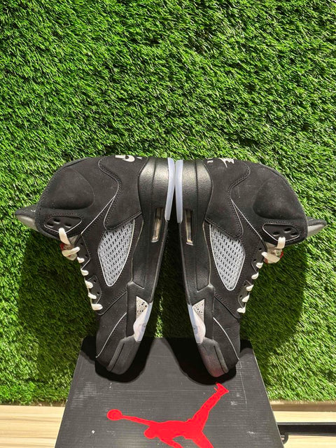 Jordan 5 Retro OG Black Metallic Reimagined Sz 9.5M
