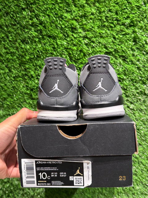 Jordan 4 Retro Infrared (TD) Sz 10C