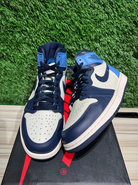 Jordan 1 Retro High Obsidian Sz 9M