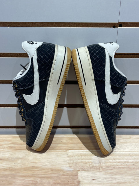 Nike Air Force 1 'Black Checkered' Sz 9