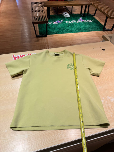 Lime Green Snow Day Tee Sz S
