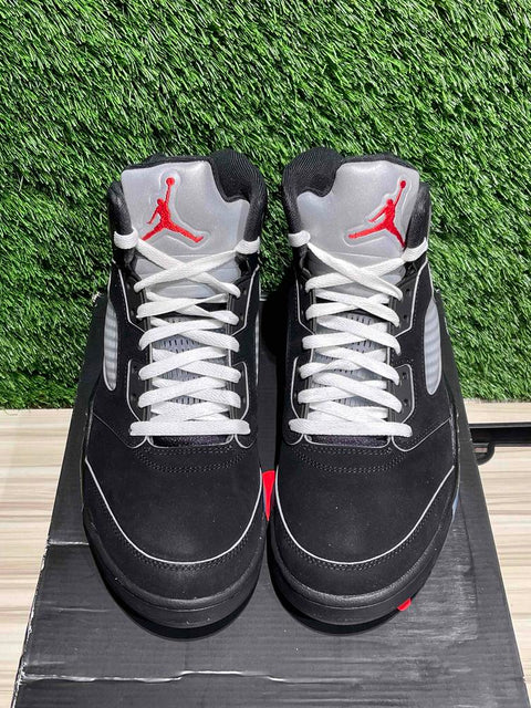 Jordan 5 Retro OG Black Metallic Reimagined Sz 11M