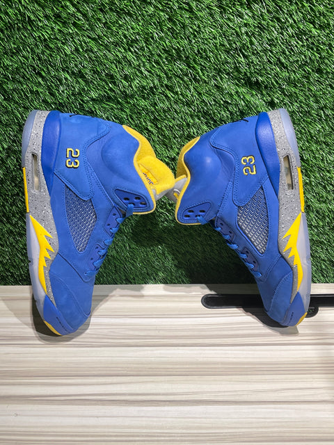 Jordan 5 Retro JSP Laney Varsity Royal Sz 9.5M