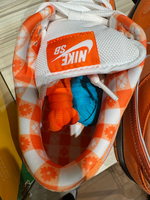 Nike SB Dunk Low Concepts Orange Lobster Sz 12M