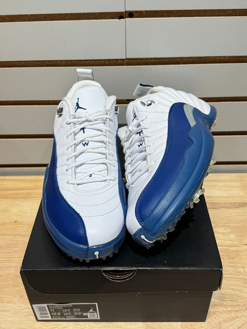 Jordan 12 Retro Low Golf French Blue Sz 11