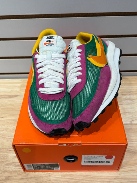 Nike LD Waffle sacai Pine Green Sz 10