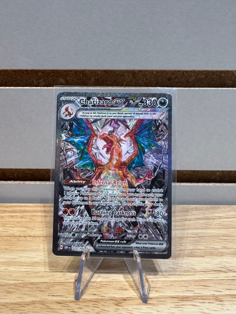 Charizard ex 2024 Pokémon Scarlet & Violet Obsidian Flames Special Illustration Rare 223/197