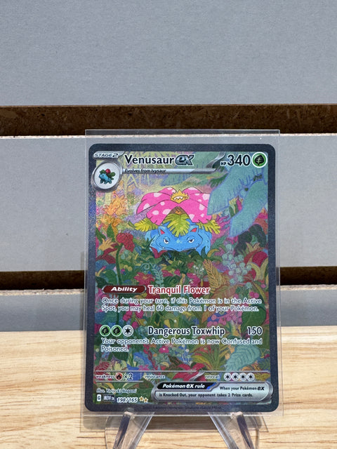 Venusaur ex - 198/165 - Pokemon SV: Scarlet & Violet 151 (MEW)