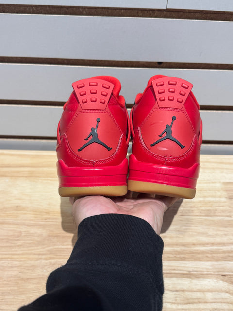 Jordan 4 Retro Fire Red Singles Day (2018) (Women's) Sz 5M/6.5W